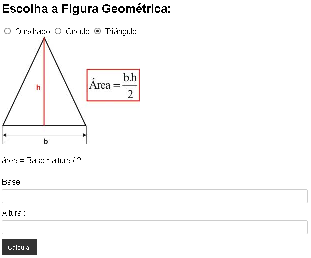 Calculadora Geométrica